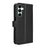For Samsung Galaxy A16 5G / A16 4G Case PU Leather Diamond Texture Wallet Phone Cover - Black - 7