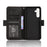 For Samsung Galaxy A16 5G / A16 4G Leather Case Phone Wallet Cover with Multiple Card Slots - Black - 5