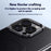 For iPhone 15 Pro Max Case Compatible with MagSafe Carbon Fiber Texture Leather Coated PC+Silicone Protective Cover - Black - 4