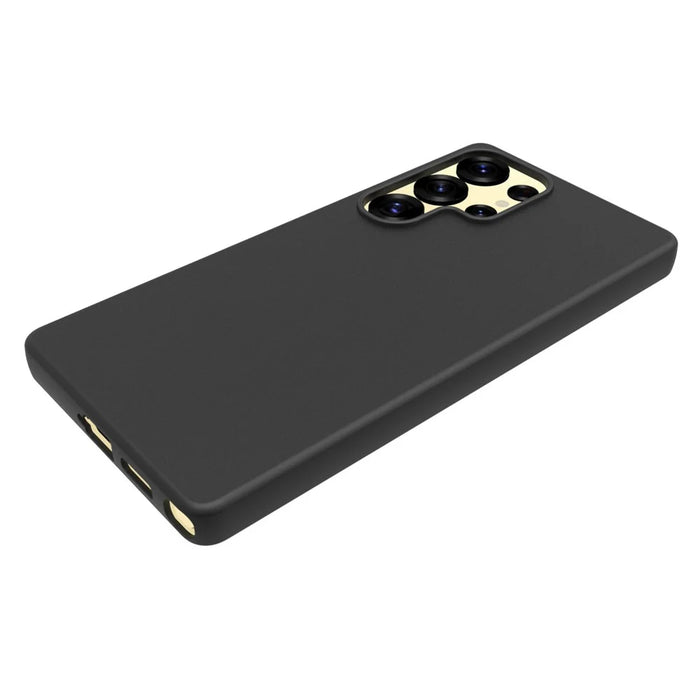 10Pcs / Pack For Samsung Galaxy S25 Ultra Case Anti-Fingerprint Soft TPU Protective Cover - Black - 3