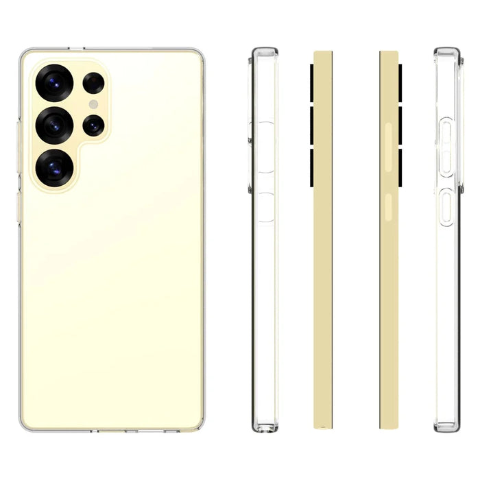 10Pcs / Pack For Samsung Galaxy S25 Ultra Clear Case Watermark-Free TPU Protective Cover - 7