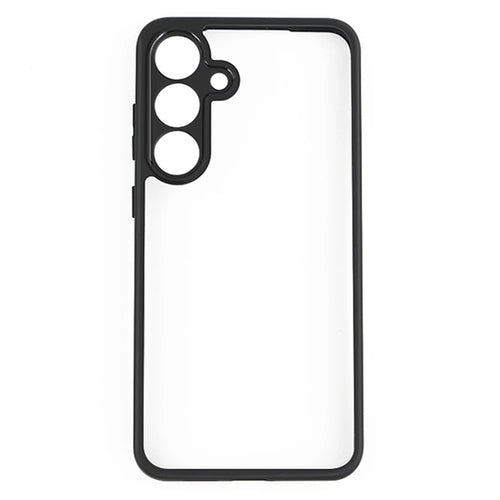For Samsung Galaxy S25 Case Shockproof PC+TPU Clear Back Phone Cover - 1