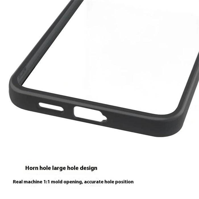 For Samsung Galaxy S25 Case Shockproof PC+TPU Clear Back Phone Cover - 4