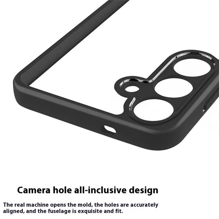 For Samsung Galaxy S25 Case Shockproof PC+TPU Clear Back Phone Cover - 5