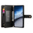 DF-011 For OnePlus Nord 4 Case Zipper Pocket Wallet Leather Phone Cover with Straps - Black - 2