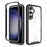 For Samsung Galaxy S24 FE Case Anti-Drop 2-in-1 PC+TPU Phone Cover - Black - 1