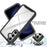 For Samsung Galaxy S24 FE Case Anti-Drop 2-in-1 PC+TPU Phone Cover - Black - 5