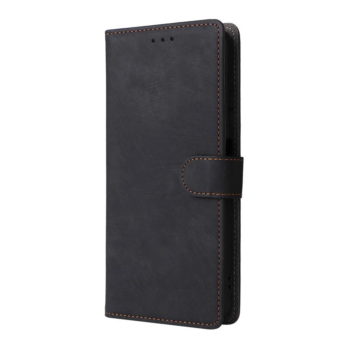 For Infinix Smart 9 4G X6532 / Hot 50i 4G X6531 Wallet Case RFID Blocking PU Leather Cover Stand View - Black - 6