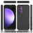 For Samsung Galaxy S24 FE Case 2-in-1 PC+TPU Shockproof Phone Cover - Black - 6
