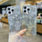 For iPhone 16 Pro Case Rhinestones Decor 3D Butterfly TPU Phone Cover with Glitter Paper - Blue - 5