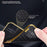 For iPhone 16 Plus Case Crocodile Texture Ring Kickstand TPU+Leather Electroplating Phone Cover - Black - 4