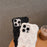 For iPhone 16 Pro Max Case Soft Plush Hard PC Winter Phone Cover with Cute Keychain Accessory - Black - 6
