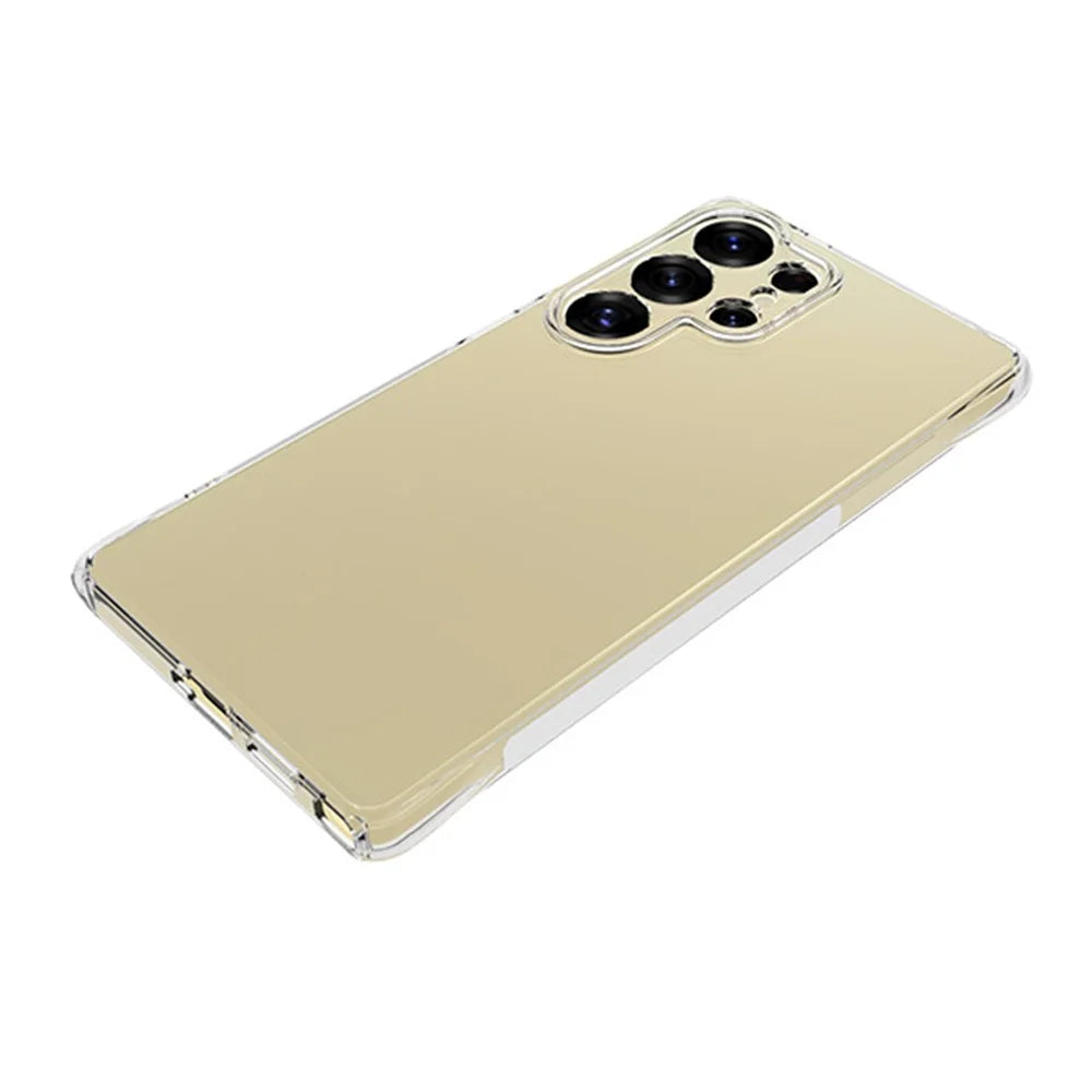 For Samsung Galaxy S25 Ultra TPU Phone Case Non-Slip Transparent Mobile Phone Cover - 4