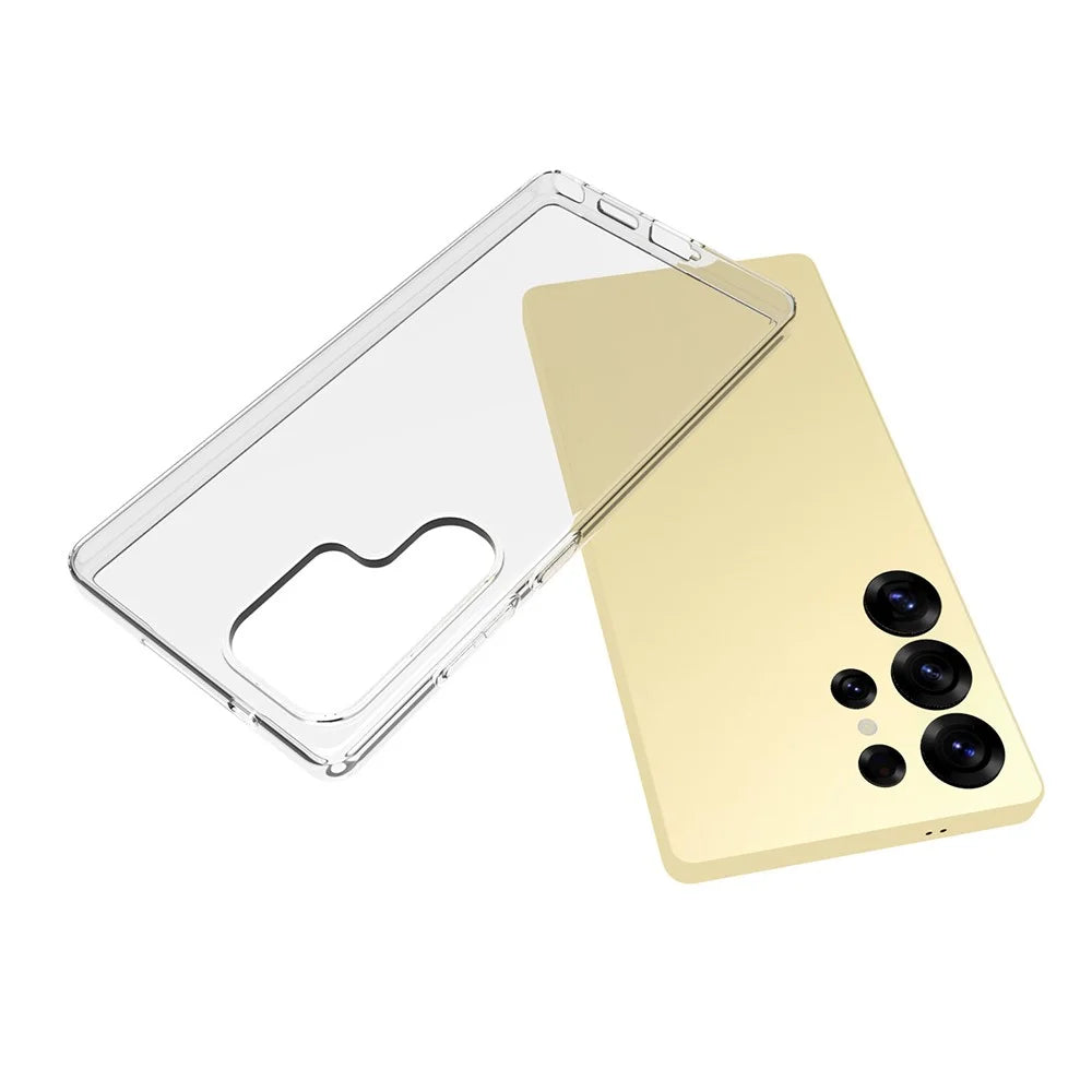 For Samsung Galaxy S25 Ultra Clear Phone Case Watermark-Resistant TPU Back Cover - 2