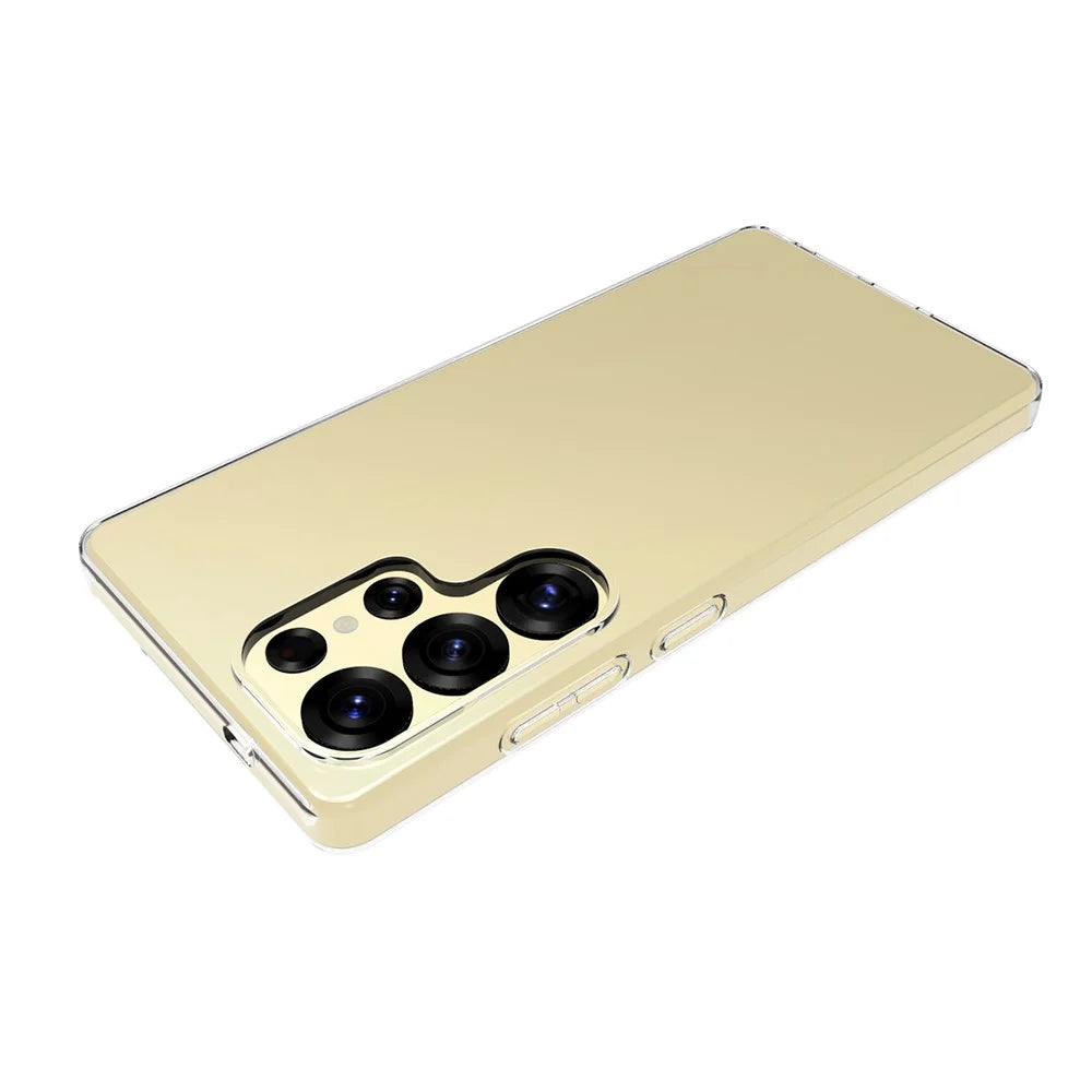 For Samsung Galaxy S25 Ultra Clear Phone Case Watermark-Resistant TPU Back Cover - 3