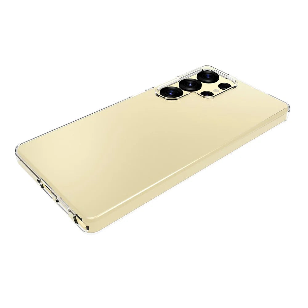 For Samsung Galaxy S25 Ultra Clear Phone Case Watermark-Resistant TPU Back Cover - 4