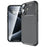 For iPhone 16 Plus Case Carbon Fiber Texture TPU Phone Cover Heat Dissipation - 1