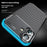 For iPhone 16 Plus Case Carbon Fiber Texture TPU Phone Cover Heat Dissipation - 2