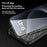 For iPhone 16 Plus Case Carbon Fiber Texture TPU Phone Cover Heat Dissipation - 3
