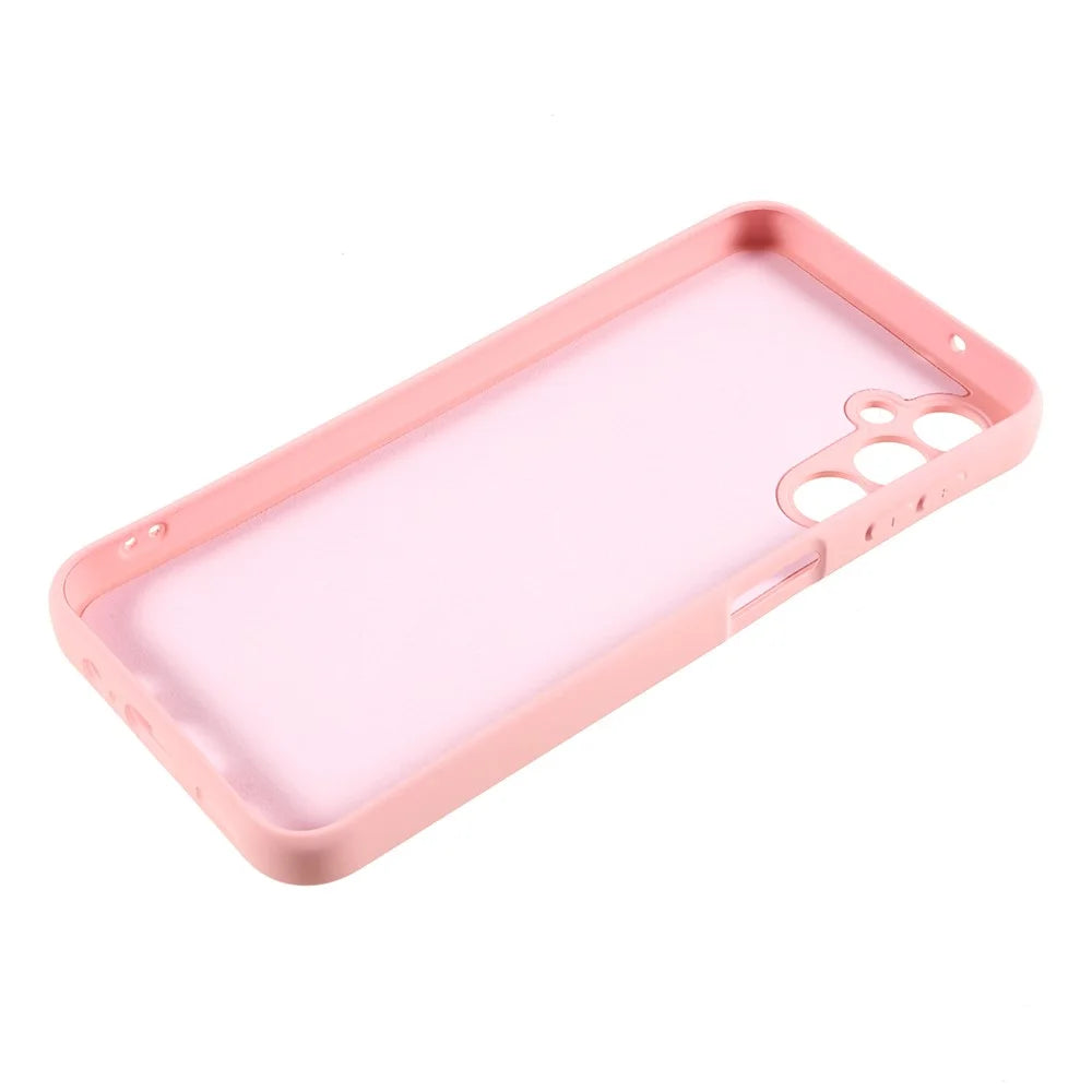 For Samsung Galaxy A16 5G / A16 4G Case Arc Edge 2.0mm TPU Protective Phone Cover - Pink - 4