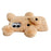 For iPhone 16 Plus Case 3D Bear Faux Fur Fluffy Inner TPU Phone Cover - Beige - 3