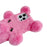 For iPhone 16 Pro Max Case 3D Bear Faux Fur Fluffy Inner TPU Phone Cover - Pink - 5