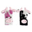 For Samsung Galaxy S25 Case Fluffy Cute Cow Winter Plush Inner TPU Phone Cover - Black - 6