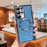 For Samsung Galaxy S23 Ultra Case Electroplating Glitter TPU Clear Phone Cover Magnetic Case - Blue - 2