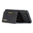 DG.MING M2 Series for Samsung Galaxy A16 5G / A16 4G Case PU+PC+TPU Phone Cover Detachable Wallet - Black - 4