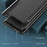 For Samsung Galaxy A06 4G Case View Window PU Leather Stand Cover - Black - 4