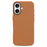 KZDOO For iPhone 16 Plus Case Compatible with MagSafe PU+PC Shockproof Phone Cover - Orange - 1