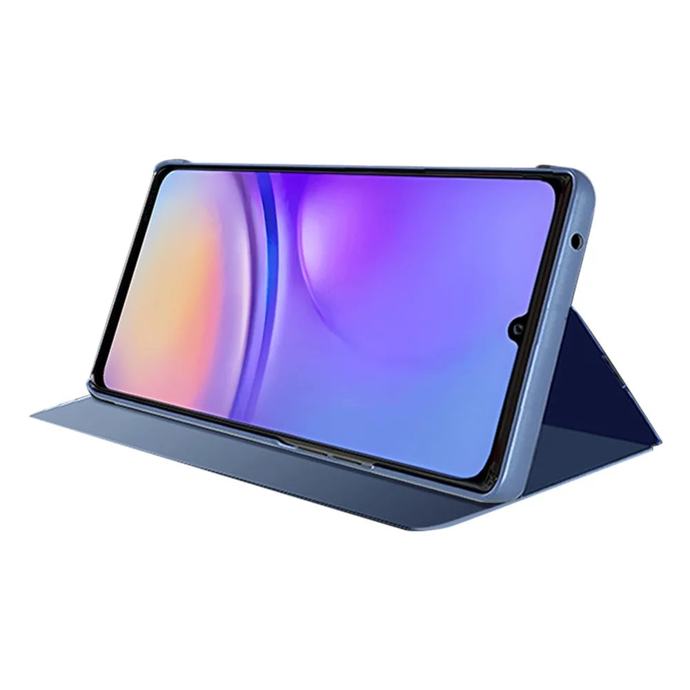 For Samsung Galaxy A06 4G Flip Leather Cover with Stand Full Body Protective Phone Case - Blue - 2