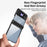 For Samsung Galaxy Z Flip3 5G Case Electroplating Transparent PC Phone Cover with Hinge - Black - 5