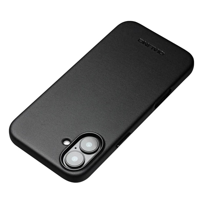 QIALINO For iPhone 16 Case PC+Silicone Phone Cover Compatible with MagSafe - 5