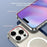 XUNDD XDD-0010 For iPhone 16 Plus Case Compatible with MagSafe Cover Ultra-Thin Clear PC Phone Cover - White - 6