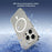 XUNDD XDD-0010 For iPhone 16 Plus Case Compatible with MagSafe Cover Ultra-Thin Clear PC Phone Cover - White - 7