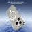 XUNDD XDD-0010 For iPhone 16 Pro Case Compatible with MagSafe Cover Ultra-Thin Clear PC Phone Cover - White - 7