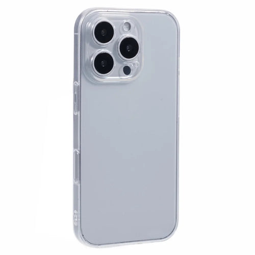 For iPhone 16 Pro Shockproof Case 1.5mm Thickness Clear TPU Phone Cover - 1