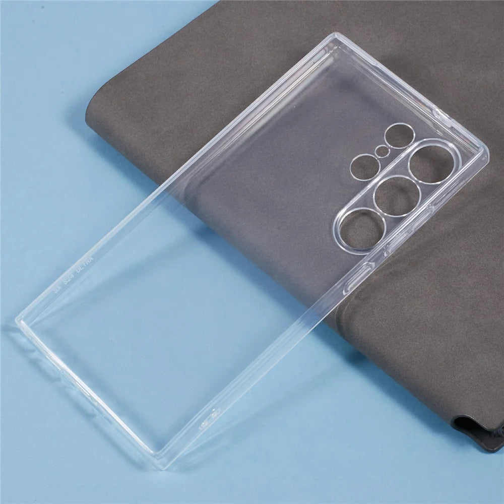 For Samsung Galaxy S24 Ultra Shockproof Case 1.5mm Thickness Clear TPU Phone Cover - 6