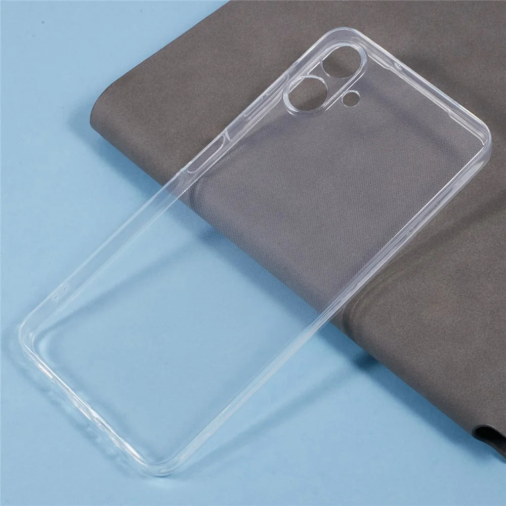 For Samsung Galaxy A06 4G Shockproof Case 1.5mm Thickness Clear TPU Phone Cover - 4