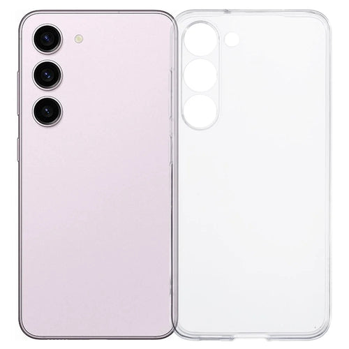 For Samsung Galaxy S23 Shockproof Case 1.5mm Thickness Clear TPU Phone Cover - 1
