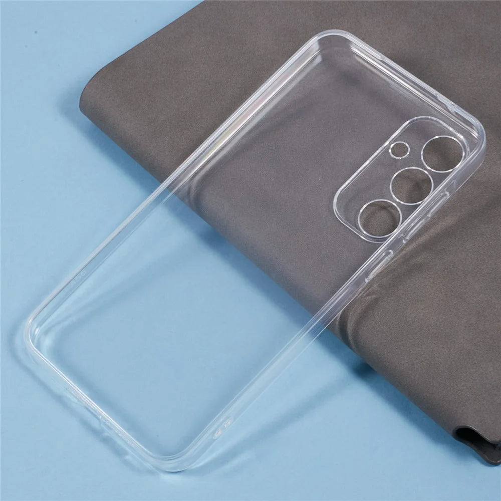 For Samsung Galaxy A55 5G Shockproof Case 1.5mm Thickness Clear TPU Phone Cover - 3