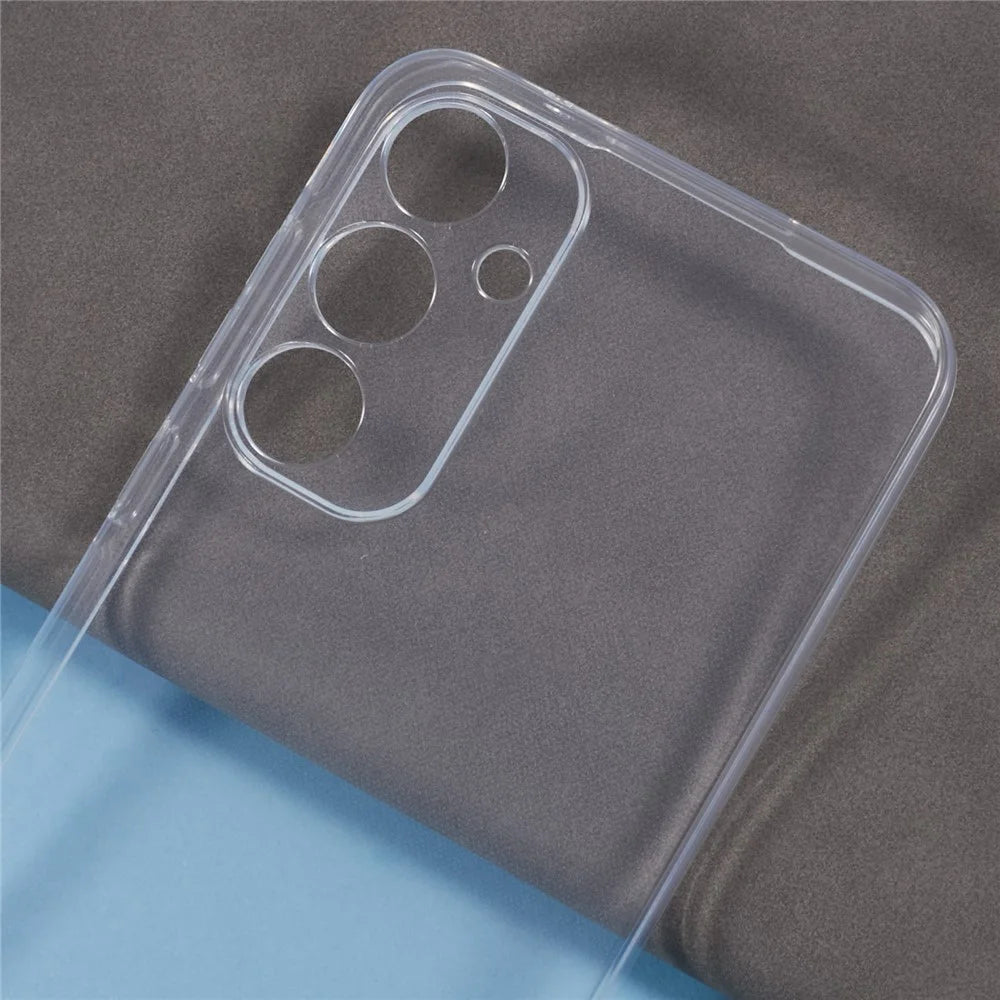 For Samsung Galaxy A55 5G Shockproof Case 1.5mm Thickness Clear TPU Phone Cover - 5