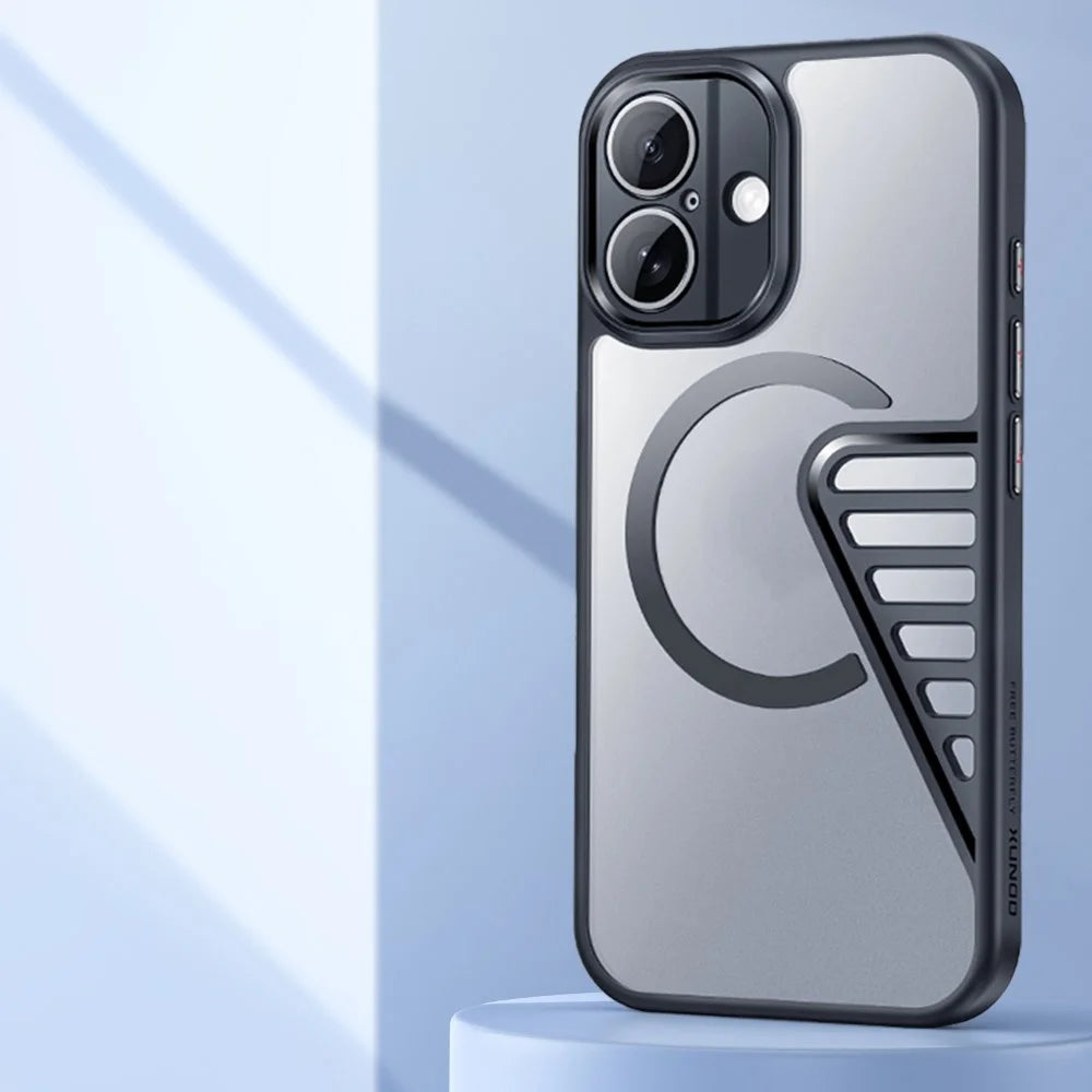 XUNDD XDD-0007 For iPhone 16 Plus Case Compatible with MagSafe TPU+PC Matte Phone Cover - 4