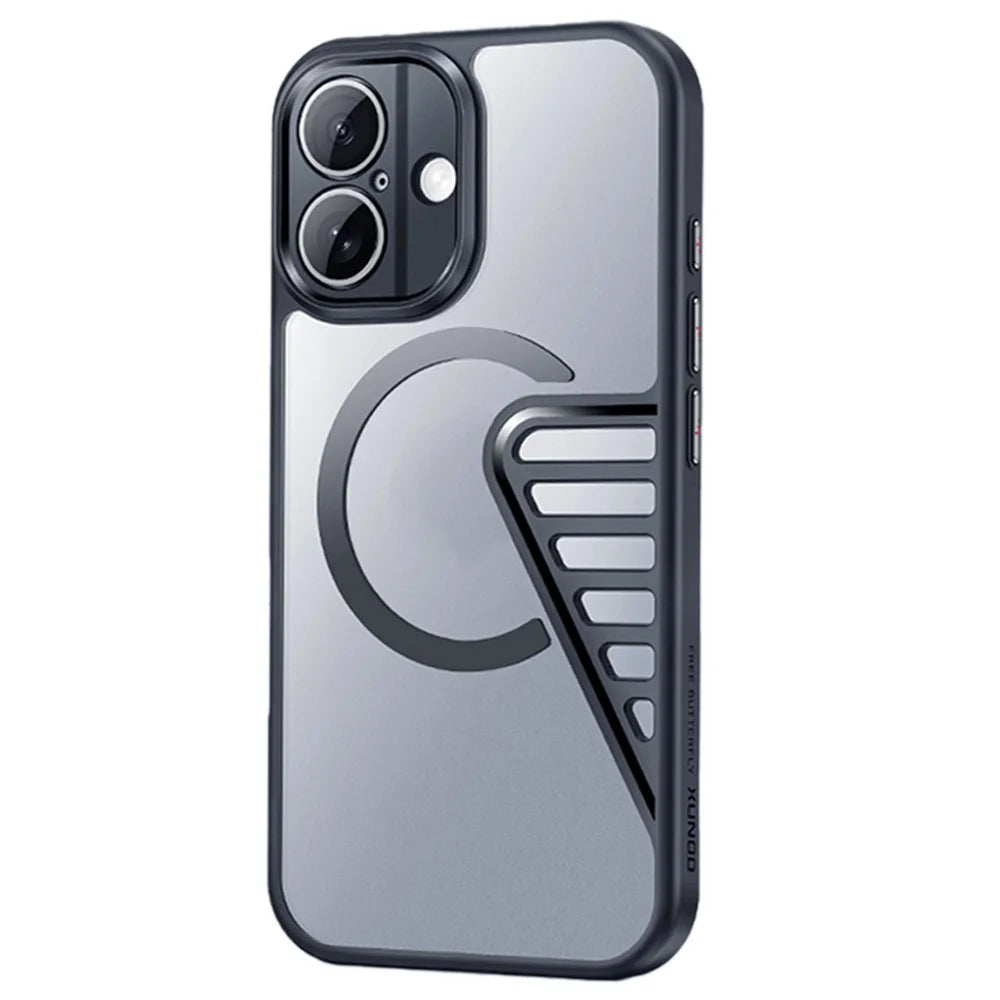 XUNDD XDD-0007 For iPhone 16 Case Compatible with MagSafe TPU+PC Matte Phone Cover - 1