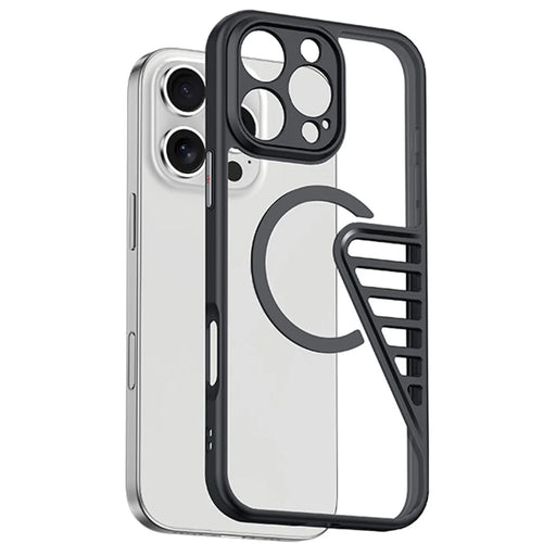 XUNDD XDD-0007 For iPhone 16 Pro Max Case Compatible with MagSafe TPU+PC Matte Phone Cover - 1
