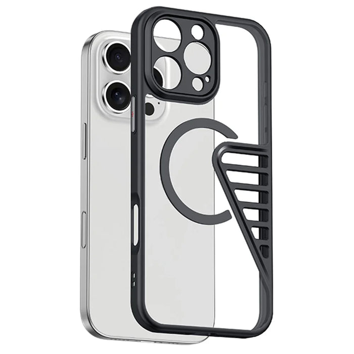 XUNDD XDD-0007 For iPhone 16 Pro Max Case Compatible with MagSafe TPU+PC Matte Phone Cover - 1