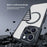 XUNDD XDD-0007 For iPhone 16 Pro Max Case Compatible with MagSafe TPU+PC Matte Phone Cover - 6