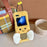 KJS-026 For Samsung Galaxy Z Flip7 FE 5G / Z Flip6 5G Case Bee Pattern Plush+TPU Phone Cover - 7