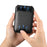 SUTENI H18 For iPhone 16 Pro Magnetic Case Carbon Fiber Texture Leather+TPU Cover with Detachable Card Bag - 7